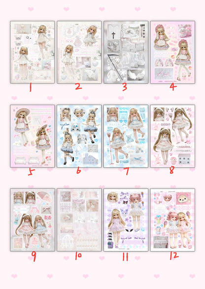 Sticker Book ♡ 30 pages