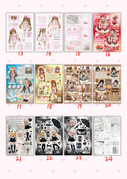 Sticker Book ♡ 30 pages