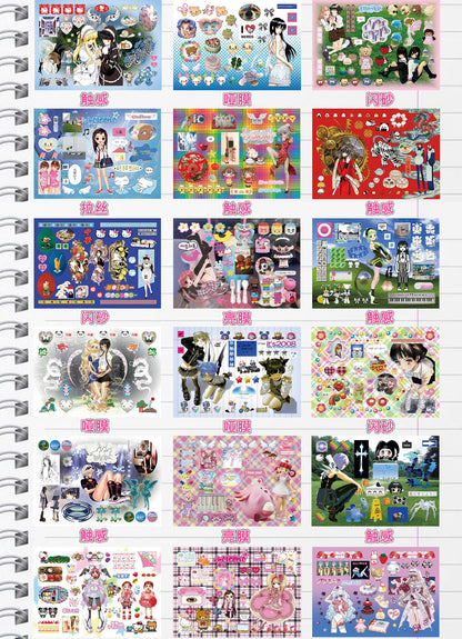 Sticker Book ♡ 35 pages