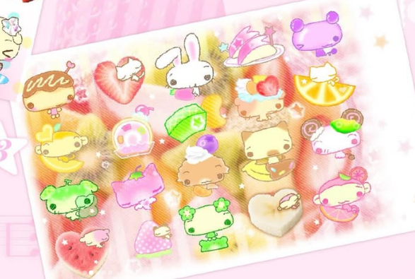 Happy nyang day - fruits mix sticker