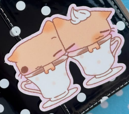Happy Nyang Day - Die cut sticker