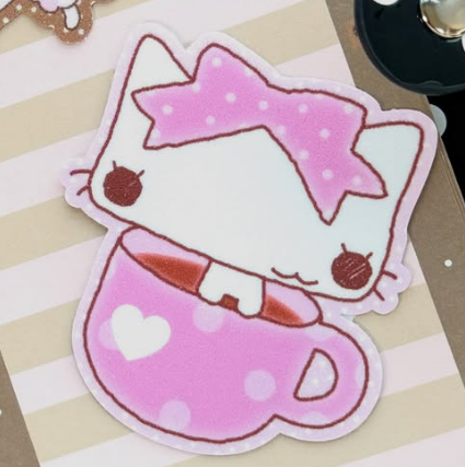 Happy Nyang Day - Die cut sticker