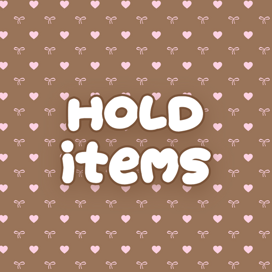 KEEP ITEMS ON HOLD (WAITING FOR KOREA POST DDP UPDATE)