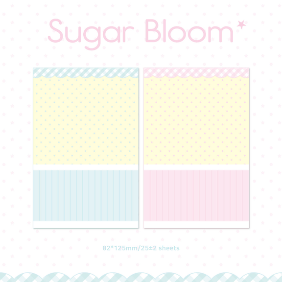 color palette - sugar bloom a7 refill paper