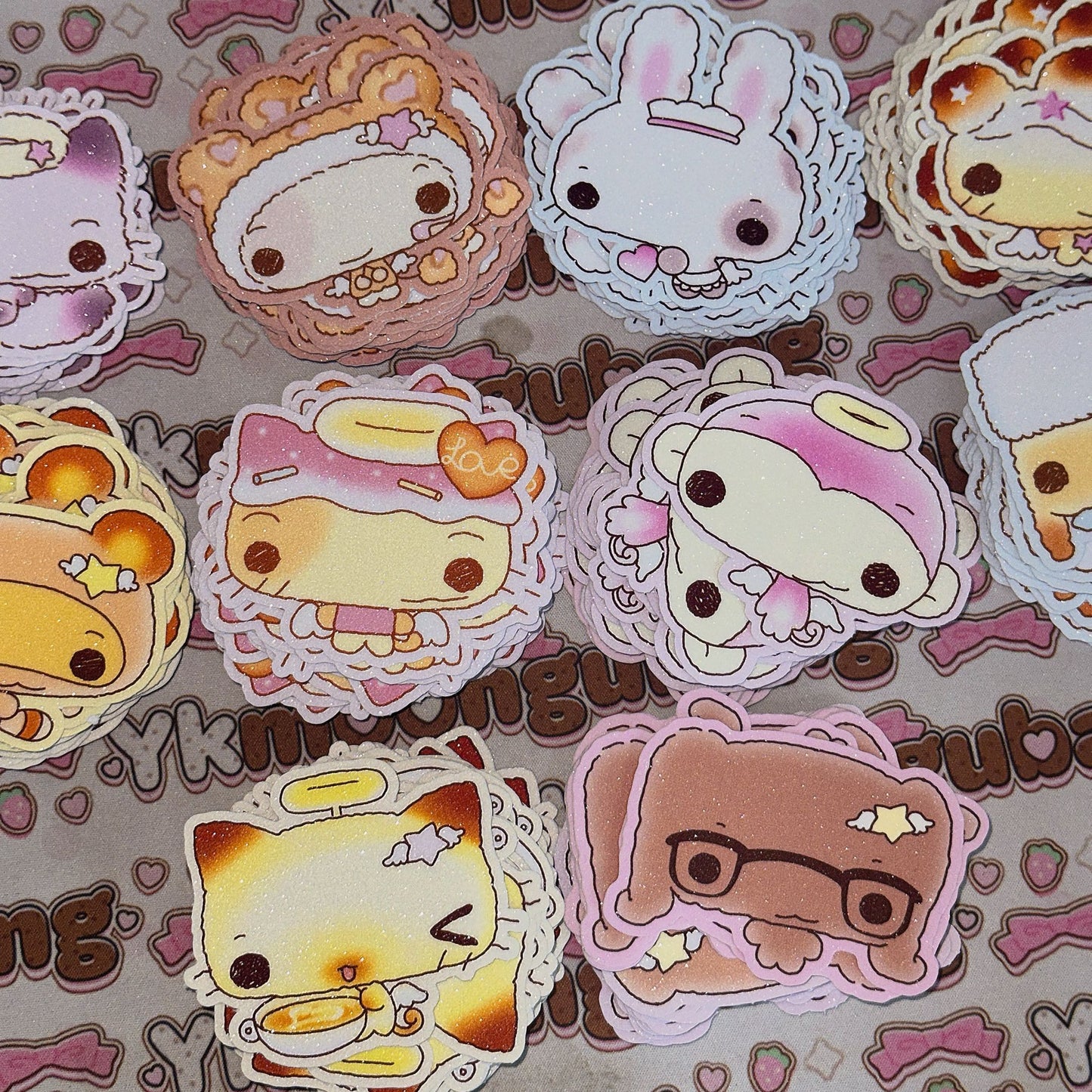 Happy Nyang Day - Diecut sticker set 10pcs