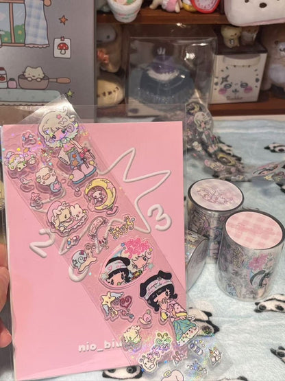 Sunonebird x booboo dream roll sticker tape