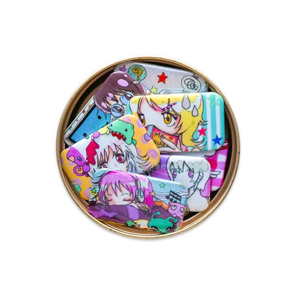 ♡ Oliwa - My Secret Diary Glitter Pin Badge
