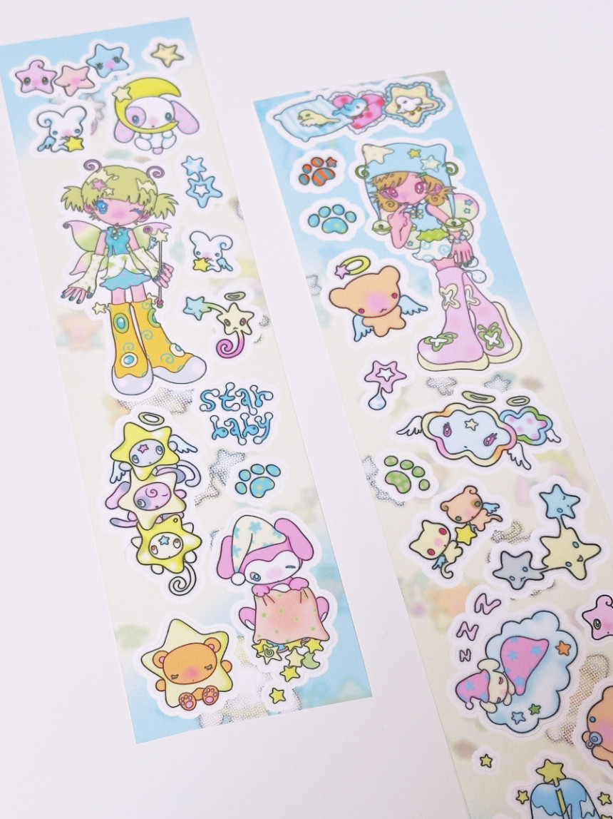 Sunonebird x Hello Smile twinkle party roll sticker tape