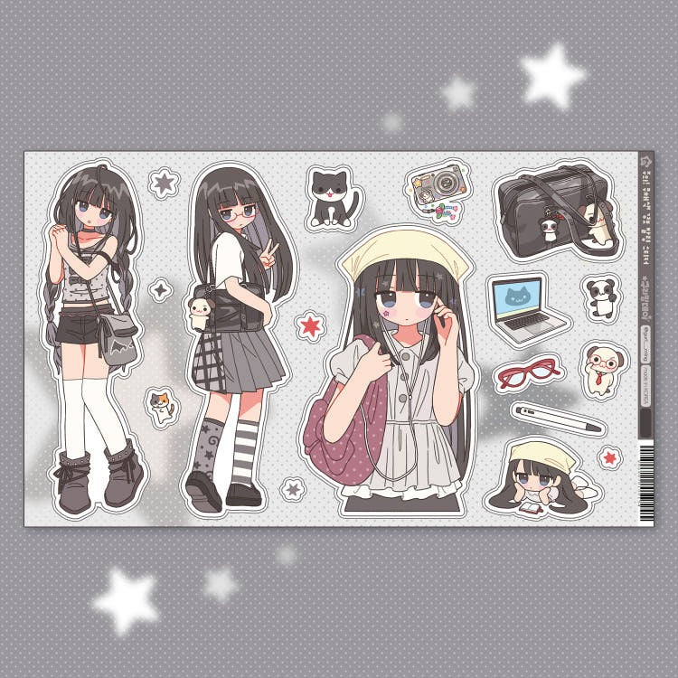 Guriming - mute sticker