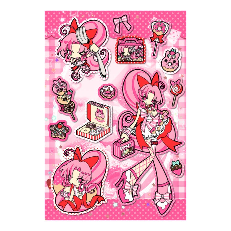 yamyam - donut sticker