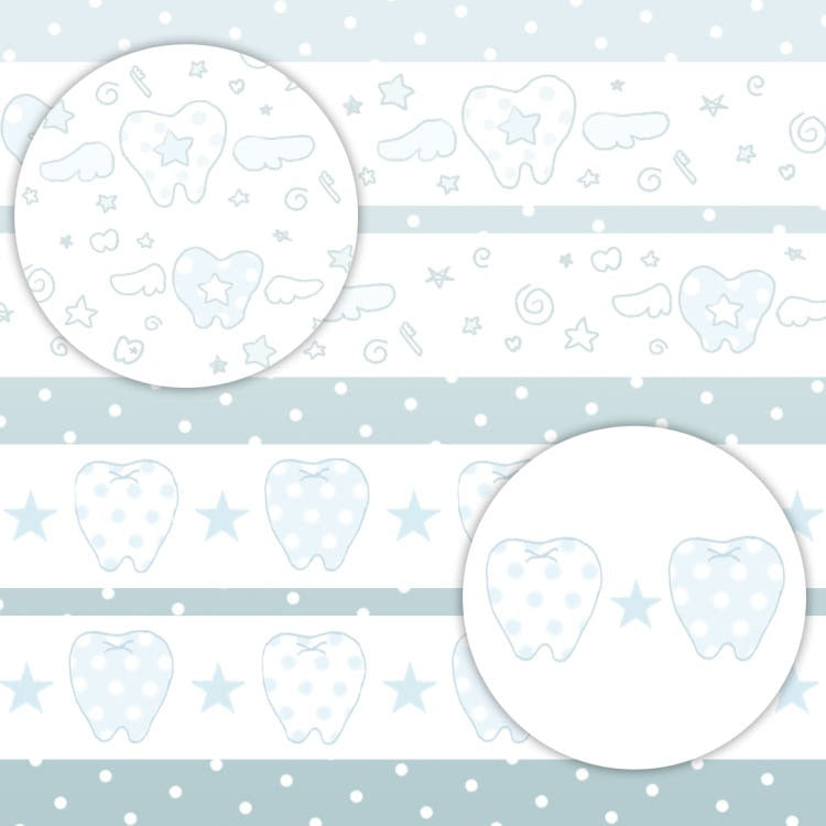 Pooky Cuti3 - tooth fairy Washi Tape (2 Types)