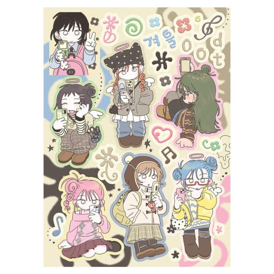 iostudio - winter closet Sticker