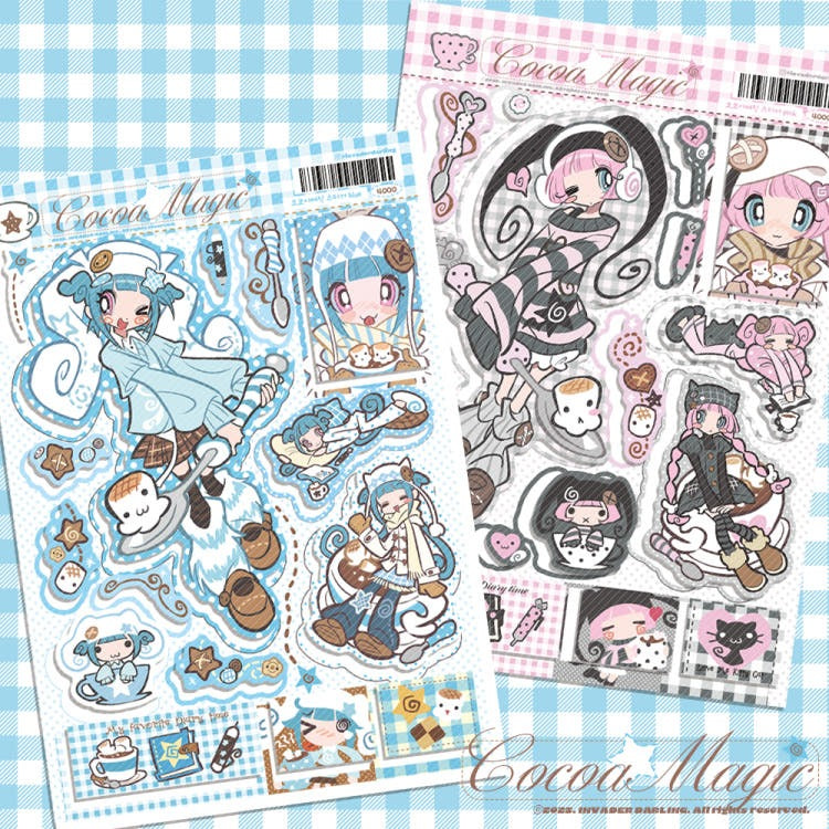 invader darling - cocoa magic sticker