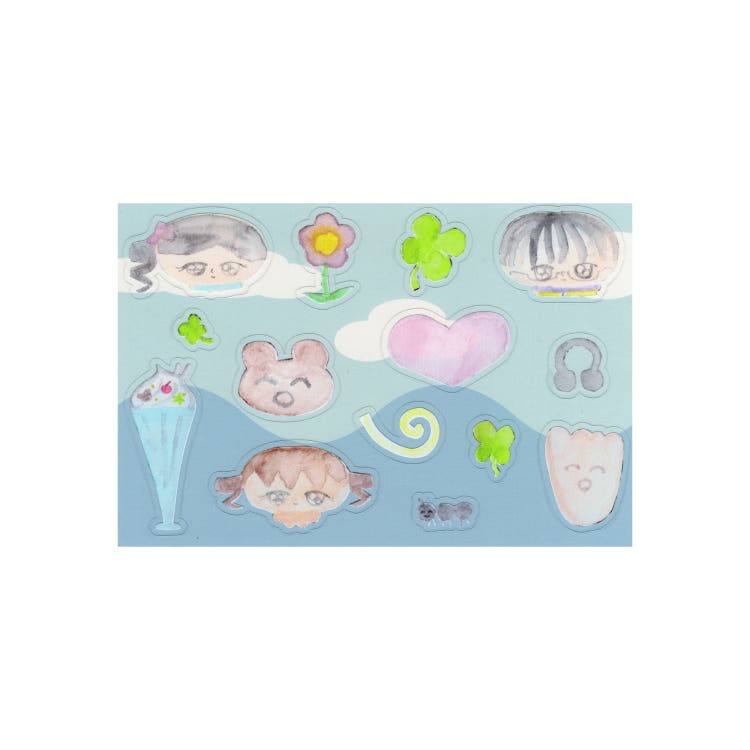 zinzoo - cider sheet sticker