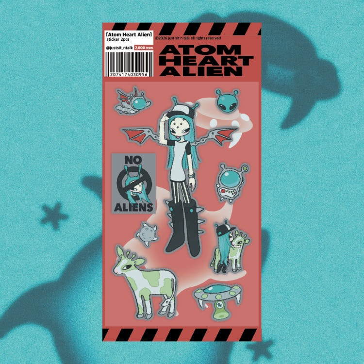 just sit n talk - sticker