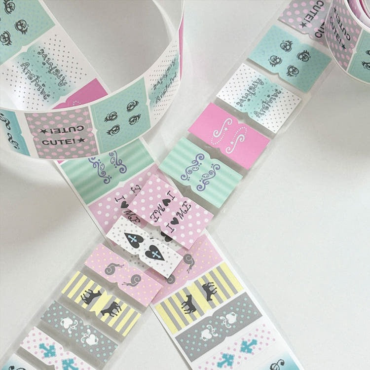 Bit By Bit - Index kisscut tape pastel