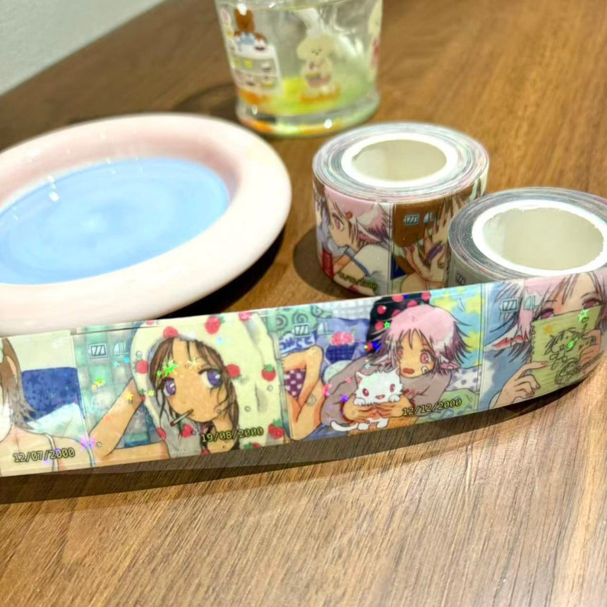 Accio Shop - Fading memories roll sticker kiss cut tape