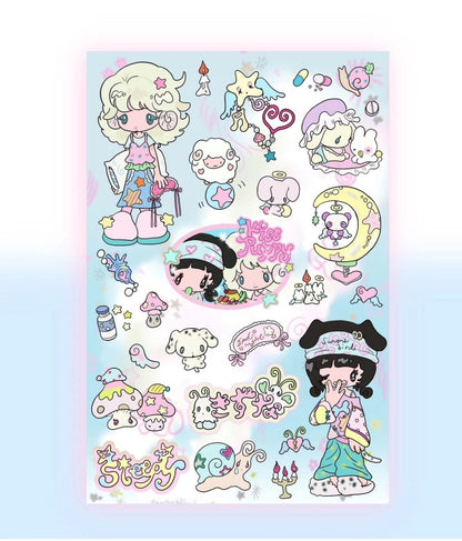 Sunonebird x booboo dream hologram sticker