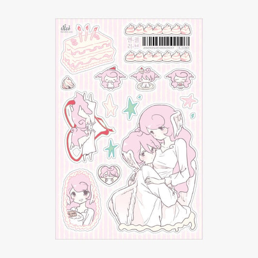 Sieb - angel love Sticker