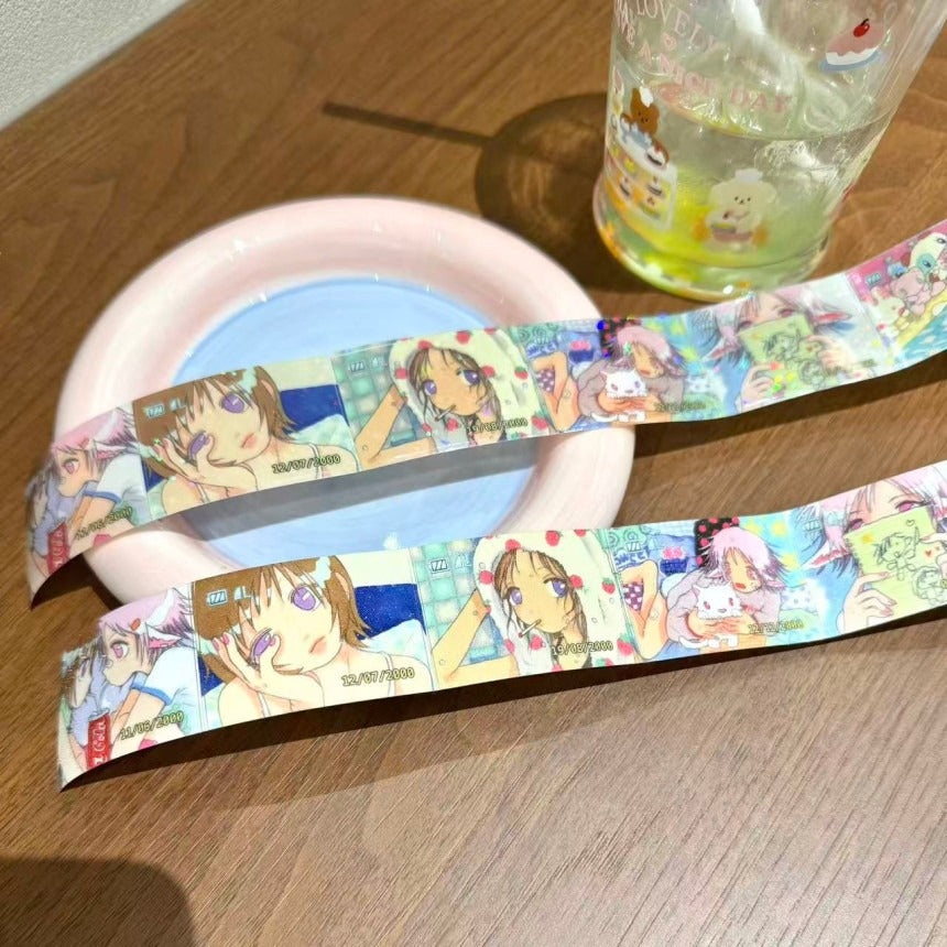 Accio Shop - Fading memories roll sticker kiss cut tape