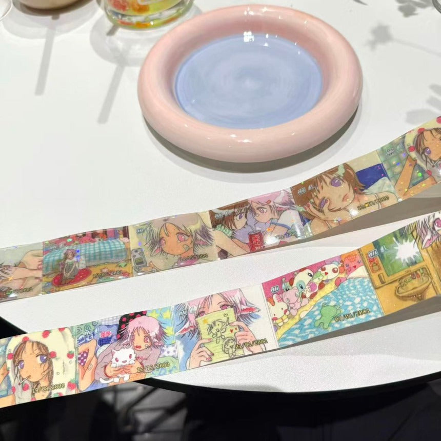 Accio Shop - Fading memories roll sticker kiss cut tape