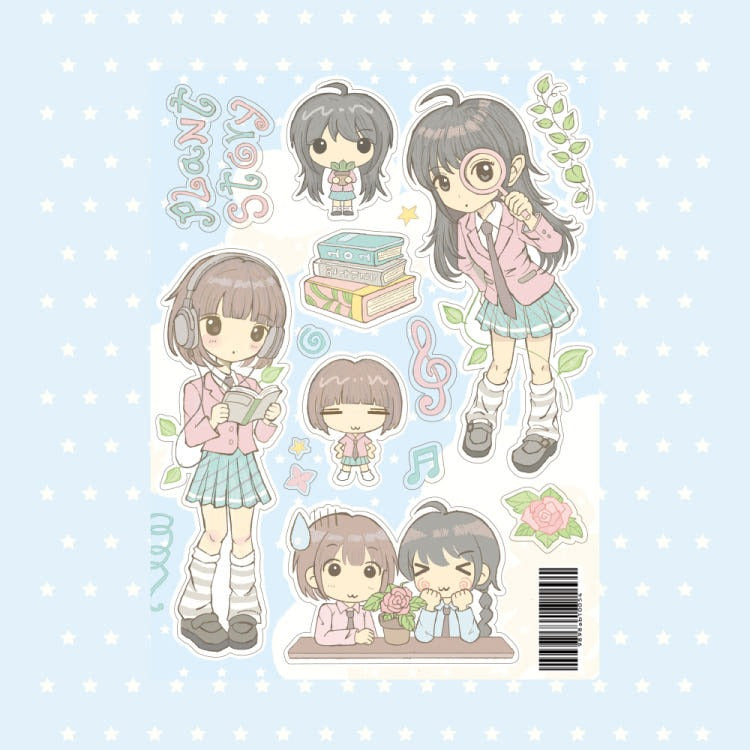 dori - plant stories sticker sheet
