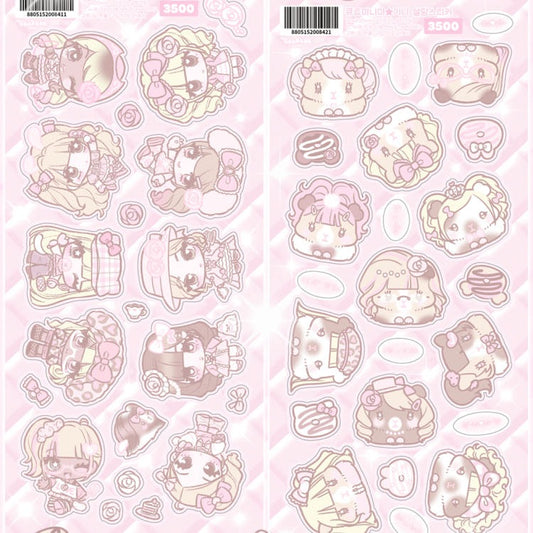 Seolkee Illust - cute mini me hime guinea sticker