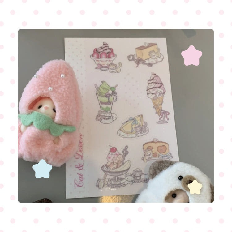 Tanpopo - dessert Sticker