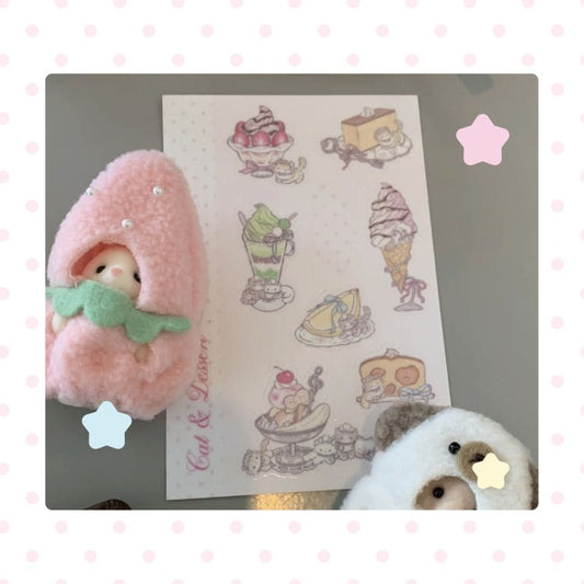 Tanpopo - dessert Sticker