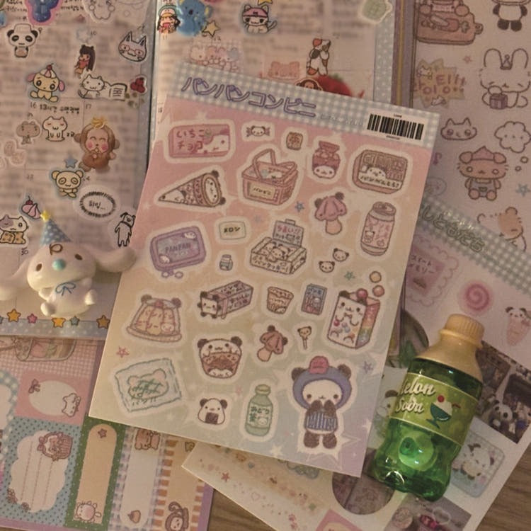munyu - panpan convenience sticker sheet