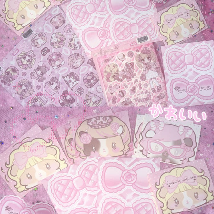 Seolkee Illust - pink princess pack