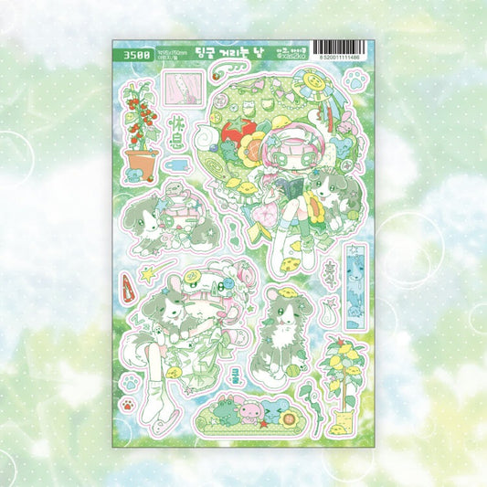 Ako Aikong - relaxing day sticker