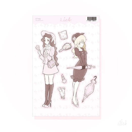 Sieb - girls Sticker