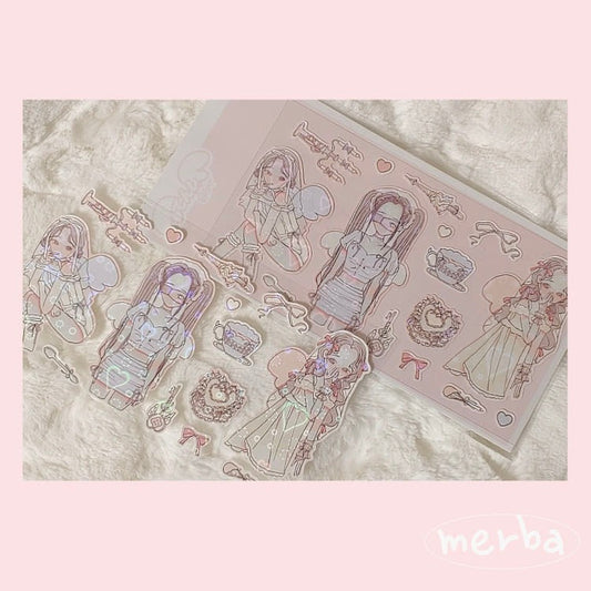 Merrba - tenshi Seal Sticker