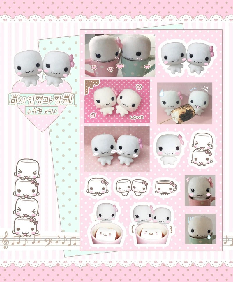 wanso club - With a marsh doll sticker