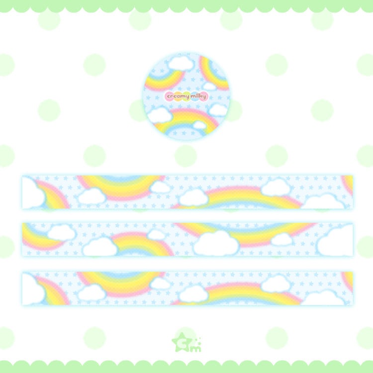 Creamy Milky - Cloud Rainbow Tape