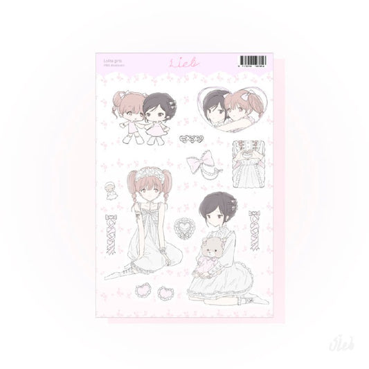 Sieb - lolita girls Sticker