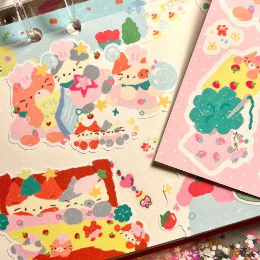 Berddi - doll recipe Seal Sticker