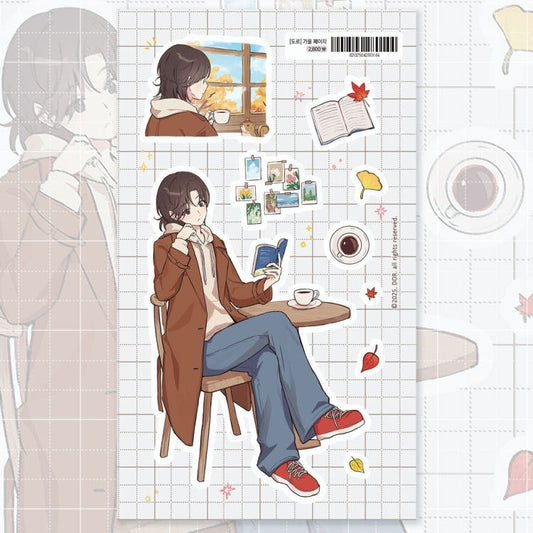 DOR - autumn page sheet sticker