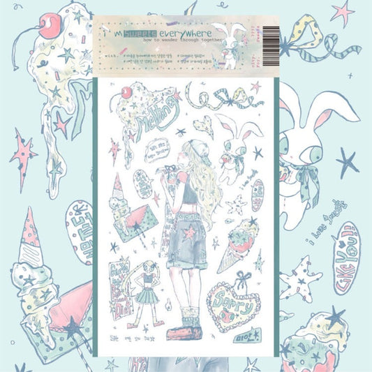 yeorn - everywhere sweets sticker