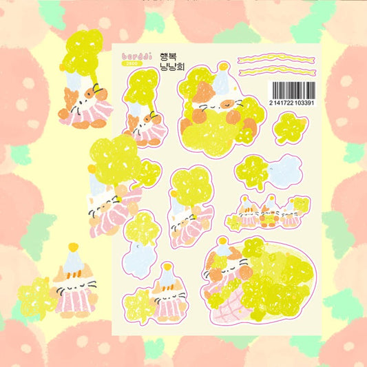 Berddi - happy Seal Sticker