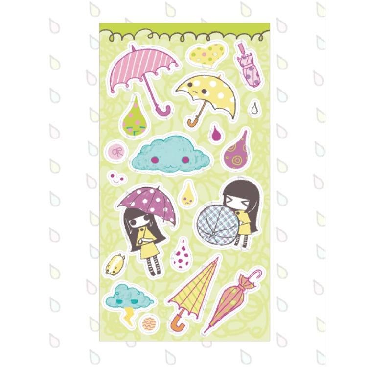 yeolse - umbrella sticker