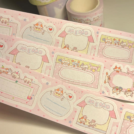 Berddi - Cat Memo Sheet Kiss Cut Sticker