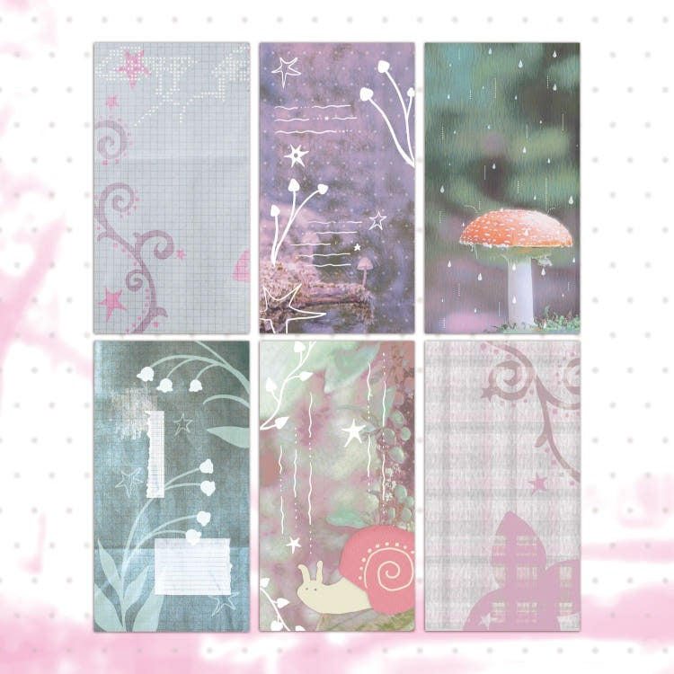 alien storm - fairy memo sheet pack