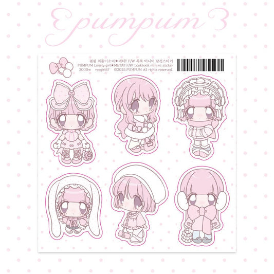 pumpum - meta lookbook mini me sticker