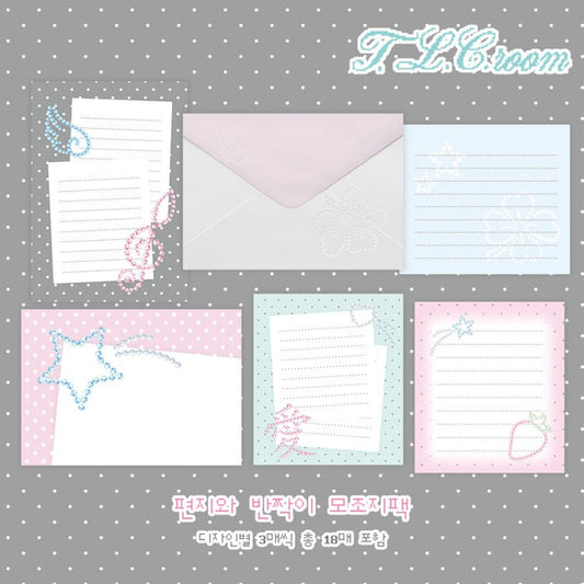 TLC Room - Letter Memo Sheet Sticker Pack