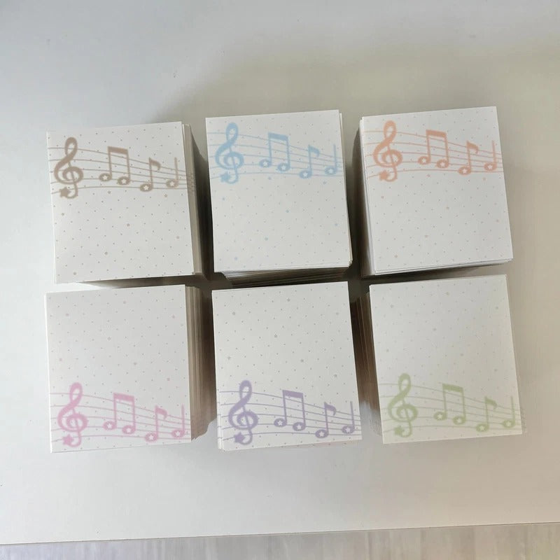 the glint of - Starlight Melody mojoji memo sheet sticker