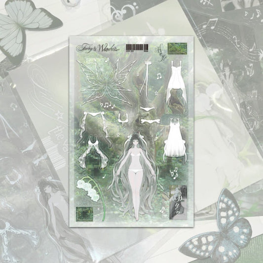 huae - fairy's closet sticker sheet
