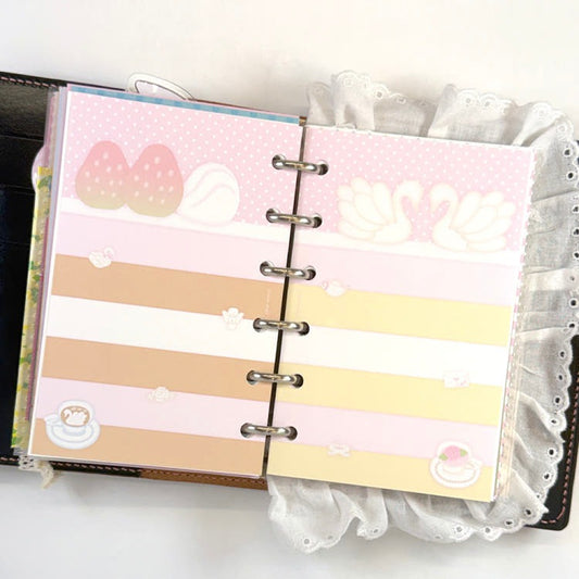 slow stuff - fluffy cream cake a7 diary refill