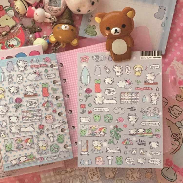 munyu - rainy season sheet sticker